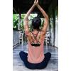 image:imageOYANUS Womens Summer Workout Tops Sexy Backless Yoga Shirts Open Back Activewear Running Sports Gym Tank TopsCameo