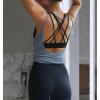 image:imageOYANUS Womens Summer Workout Tops Sexy Backless Yoga Shirts Open Back Activewear Running Sports Gym Tank TopsLightblue