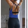 image:imageOYANUS Womens Summer Workout Tops Sexy Backless Yoga Shirts Open Back Activewear Running Sports Gym Tank TopsRoyalblue